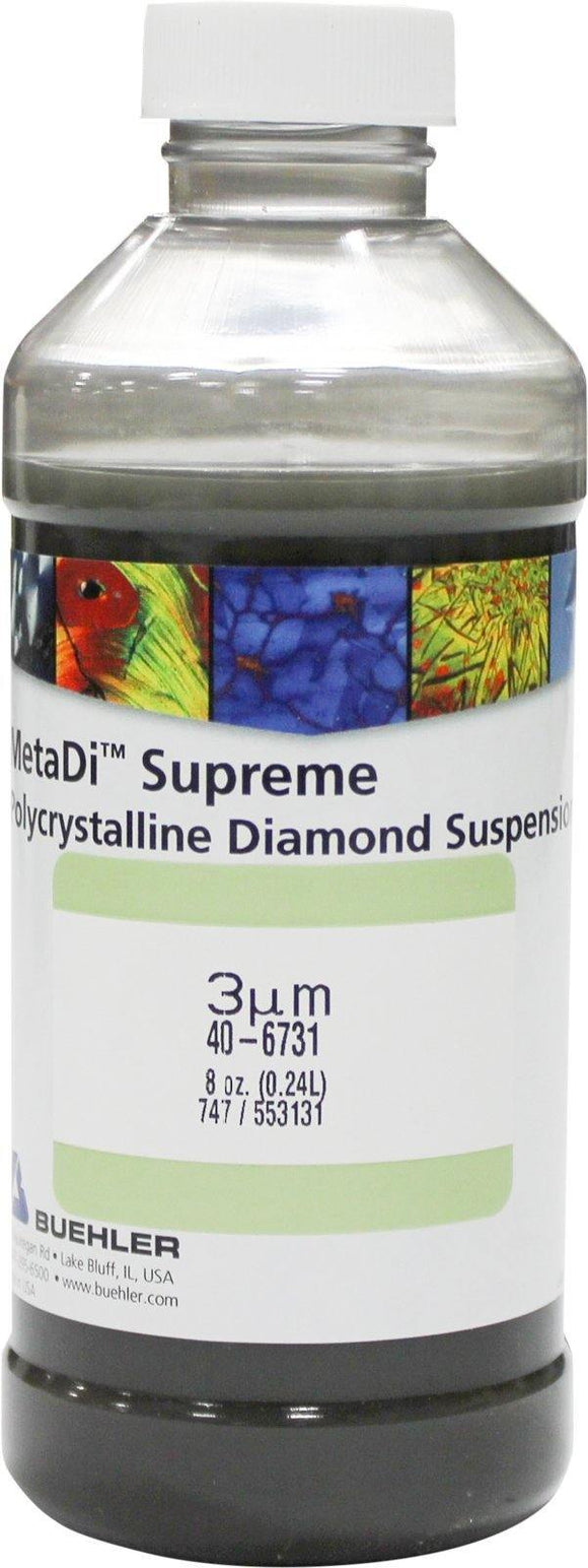 Dye-Free MetaDi Supreme, Poly, 3 µm 8oz-p - JH Technologies