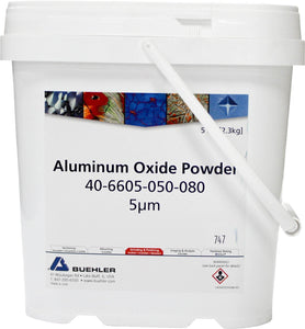 Aluminum Oxide Powder, 5µm, 5lb - JH Technologies