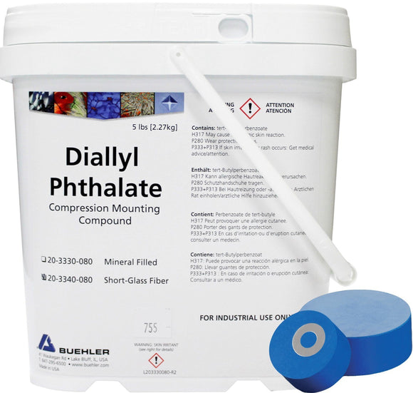 Diallyl Phthalate, Glass Filled, 5lb [2.3kg]