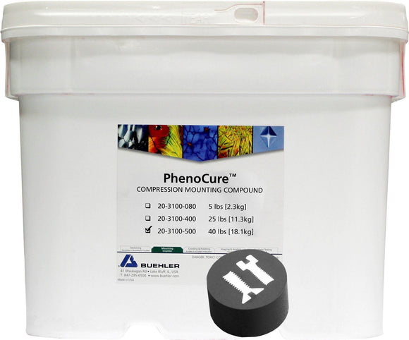 PhenoCure Powder, Black, 40lb [18.1kg]