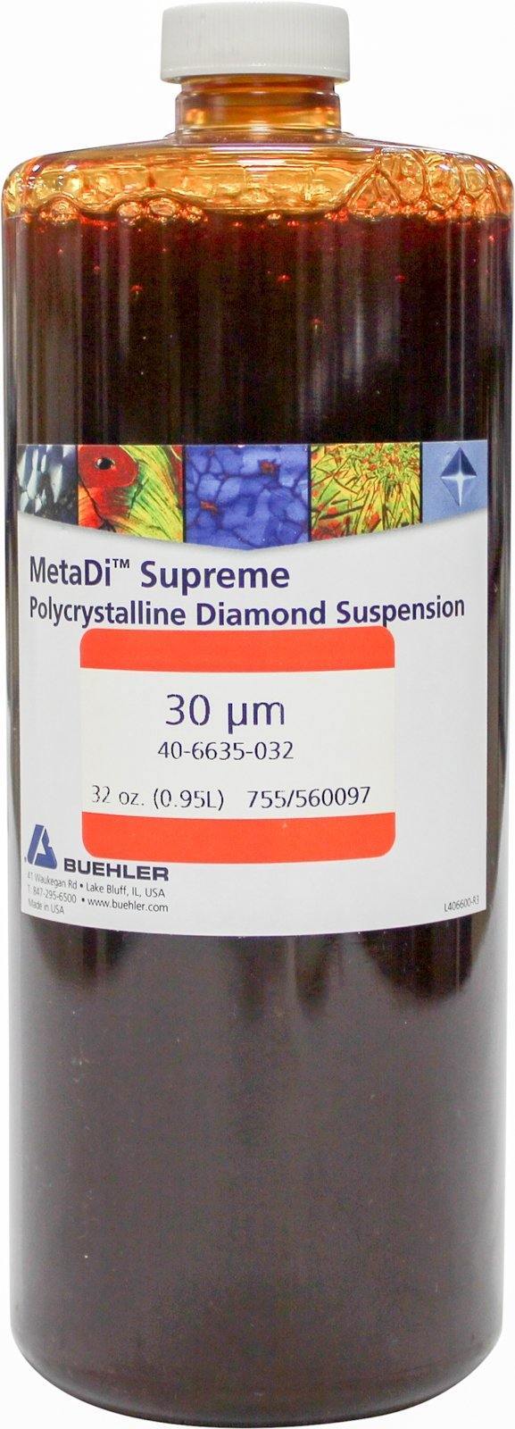 MetaDi Supreme, Poly, 30 µm 32oz-p - JH Technologies