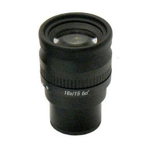 Eyepiece 16x/15 B, fix, for eyeglasses